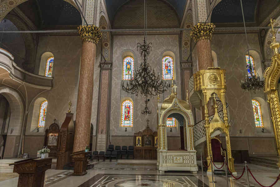 Bosnia y Herzegovina - Sarajevo 47 - catedral ortodoxa de la Natividad de la Madre de Dios